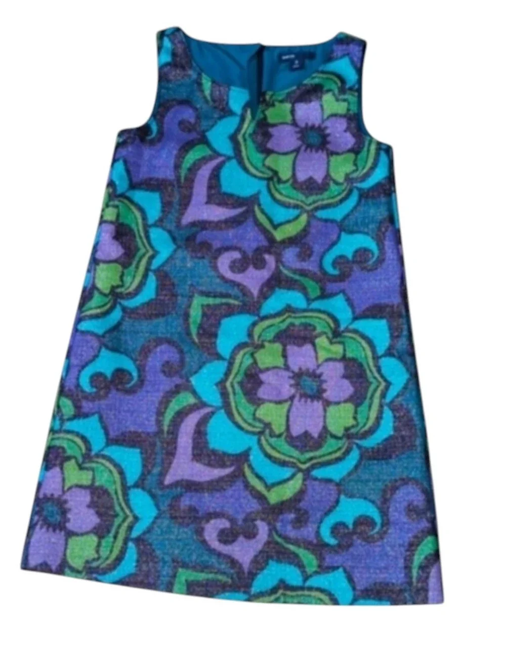 Gap Kids Shimmery Sleeveless Fully Lined Dress Girls Size 8/M